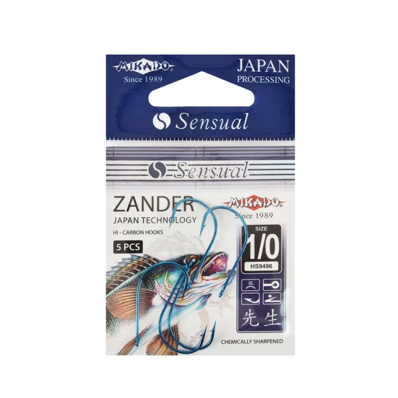 Super okazja Haczyki method feeder Mikado Sensual Zander rozmiar 1/0 5 sztuk