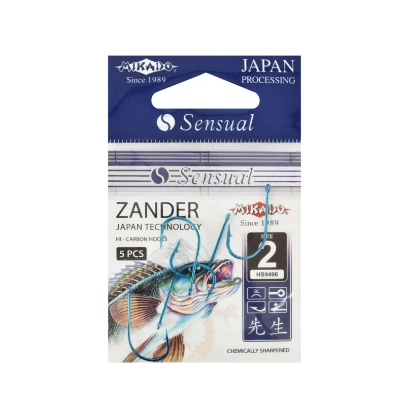 Haczyki method feeder Mikado Sensual Zander rozmiar 2 5 sztuk Nowość