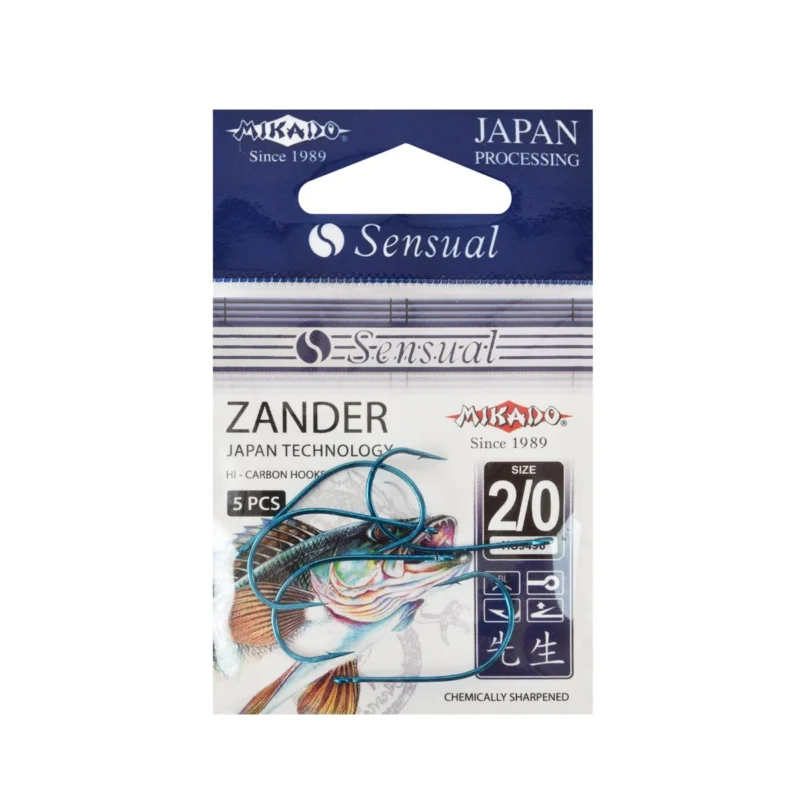 Premium Haczyki method feeder Mikado Sensual Zander rozmiar 2/0 5 sztuk