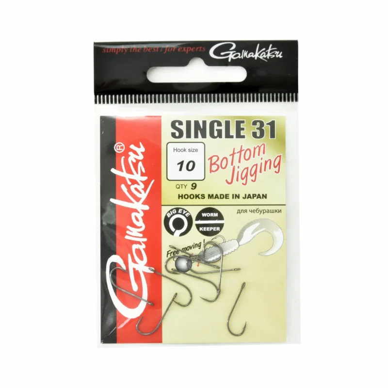Haczyki spinningowe Single 31 rozmiar 10 czarne 9 sztuk Wyjątkowa oferta