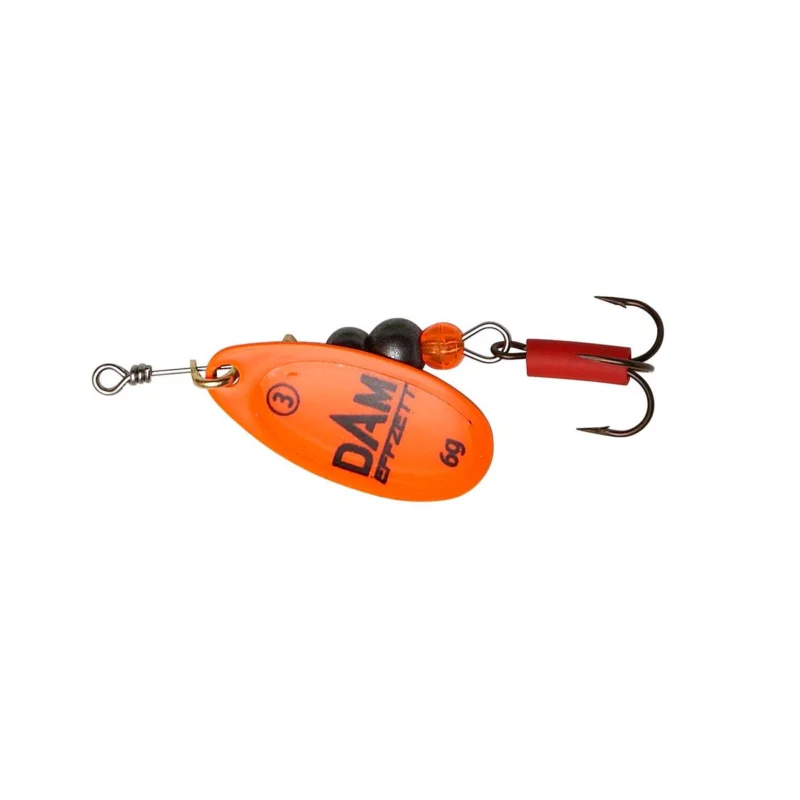 Ostatnie sztuki Błystka obrotowa Effzett Fluo Spinner 6 20g orange