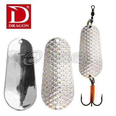 Nie przegap Błystka wahadłowa Gnom flex spark srebrny Dragon 20g