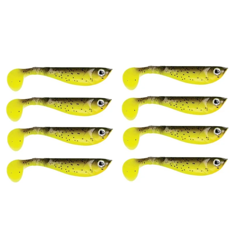 Przynęta ripper Pulse Shad brown chartreuse Berkley 6cm 8 sztuk Cena promocyjna