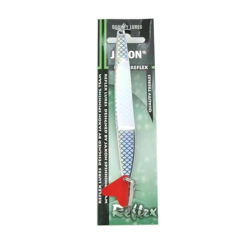Nowość Błystka wahadłowa Jaxon Holo Reflex Slim 3G 28g