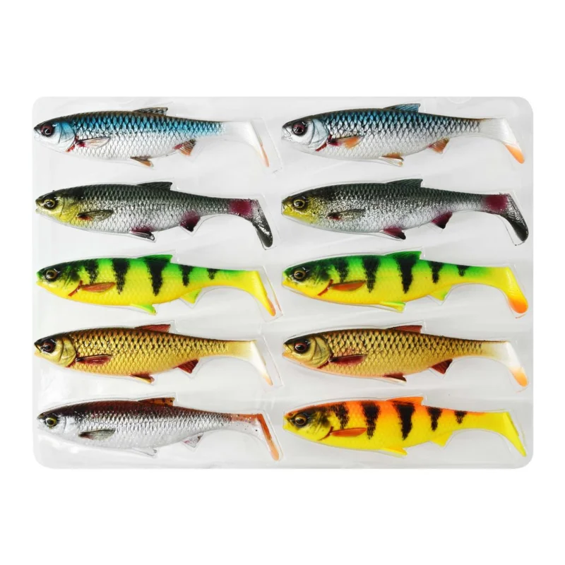 Szybka dostawa Zestaw przynęt 3D River Roach Savage Gear 12cm / 17g 10 sztuk