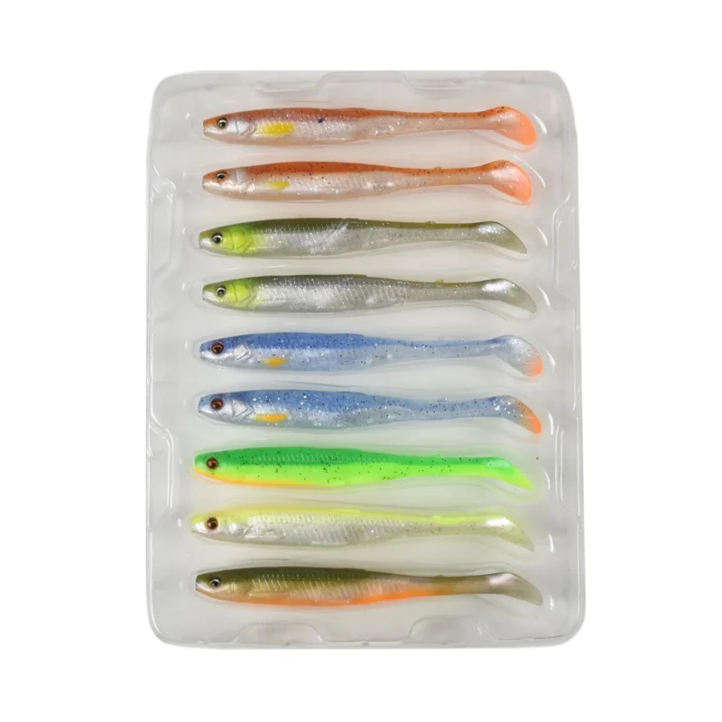 Zestaw przynęt Slender Scoop Shad 11cm / 7g 9 sztuk Premium