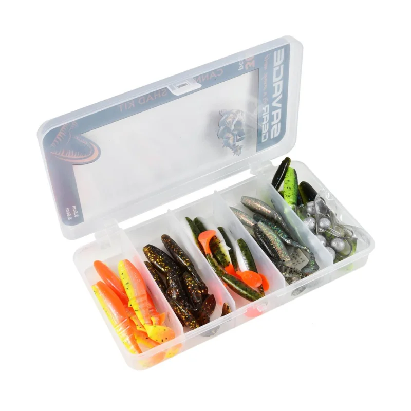 Zestaw Savage Gear Cannibal Shad Kit 36 sztuk Ostatnia szansa
