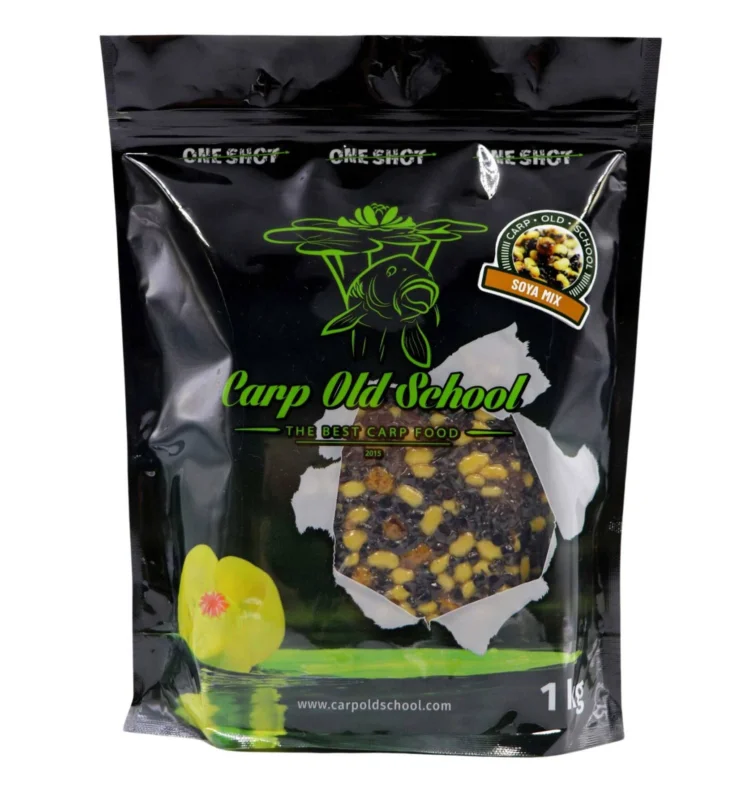 Bezpieczne zakupy ZIARNA CARP OLD SCHOOL SOJA MIX NATURAL 1000g