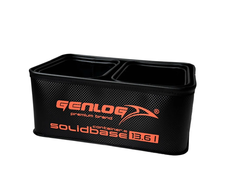 ZESTAW 5 POJEMNIKÓW GENLOG EVA SOLID BASE CARBON Rabat