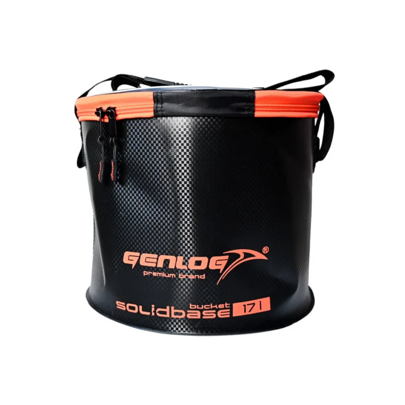 WIADRO GENLOG EVA SOLID BASE CARBON 30x24 cm Nie przegap