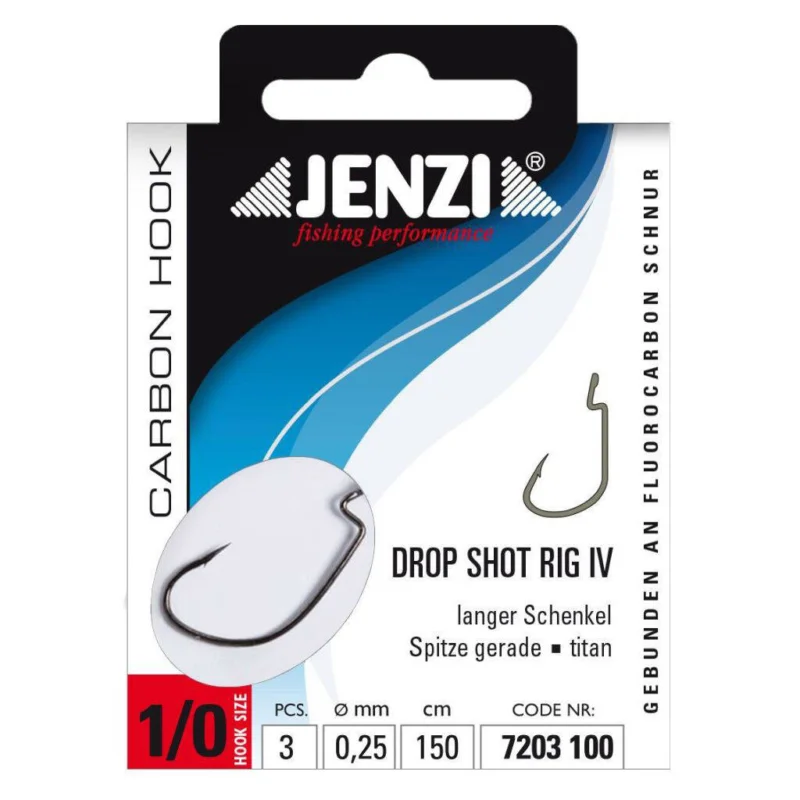 Kup online GOTOWE PRZYPONY JENZI DROPSHOT CIRCLE GAP 1/0 - 3szt
