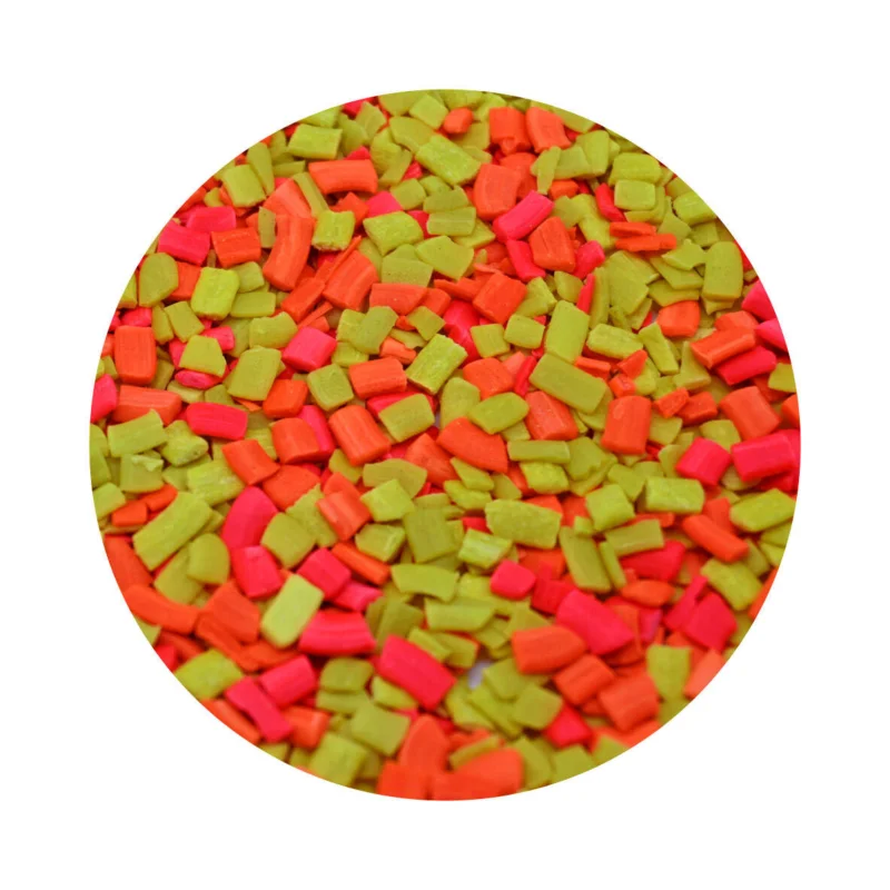 PIECZYWO GENLOG FLUO GRUBE - MIX 300g Ostatnie sztuki