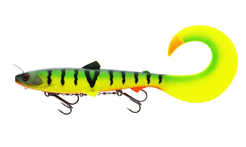GUMA WESTIN BULLTEEZ CURLTAIL INLINE 33cm - TIGER PERCH Niska cena