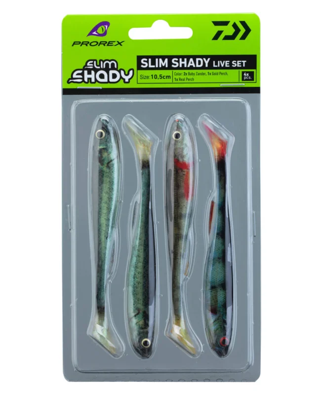 GUMY DAIWA PROREX SLIM SHADY - LIVE SET 13,5 cm Niska cena