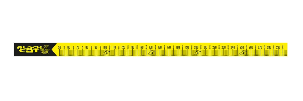 Premium ZWIJANA MIARKA BLACK CAT 300cm