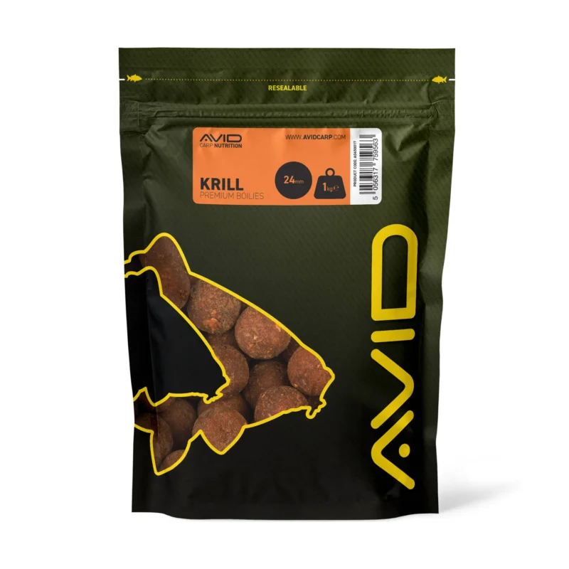 KULKI ZANĘTOWE AVID PREMIUM KRILL 24mm/1kg Okazja