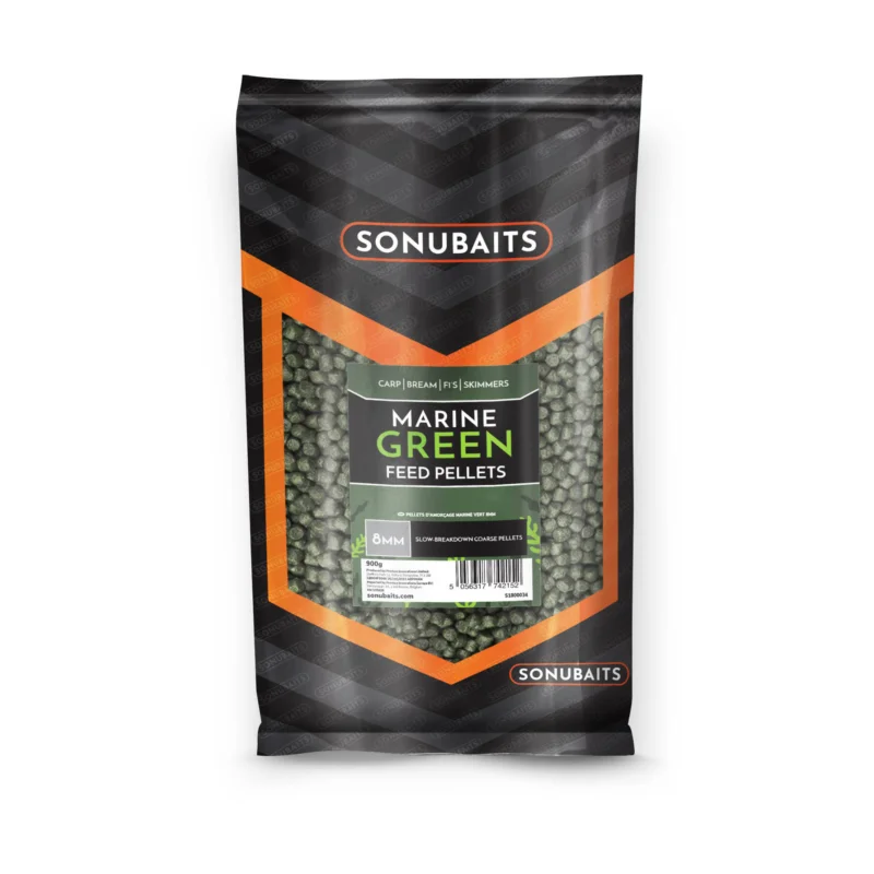 Dostępne od ręki PELLET SONUBAITS MARINE GREEN FEED 8mm/900g