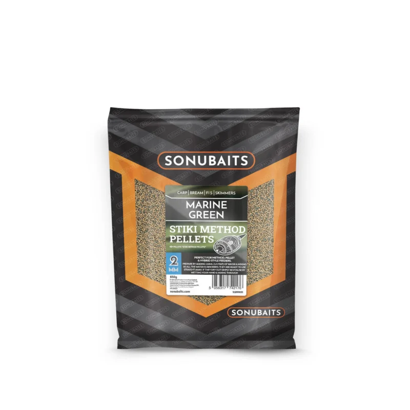 PELLET SONUBAITS STIKI METHOD MARINE GREEN 2mm/650g Niska cena