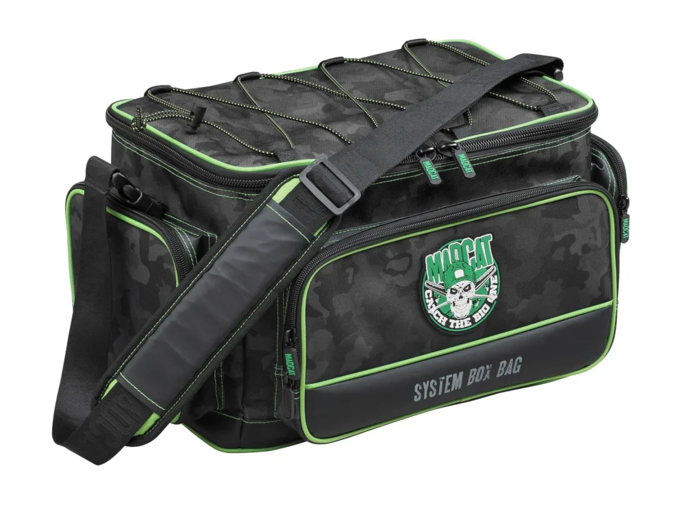 Tani TOBA WĘDKARSKA Z PUDEŁKAMI DAM MADCAT SYSTEM BOX - 25x50x30 cm