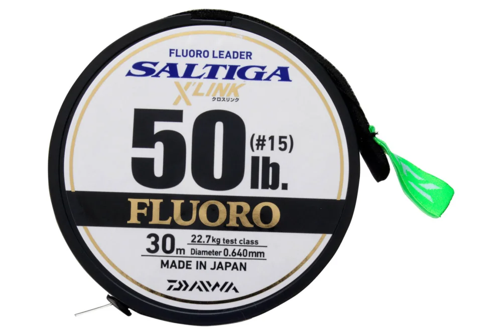 Cena promocyjna MATERIAŁ PRZYPONOWY DAIWA SALTIGA XLINK FLUOROCARBON 0,26mm/30m