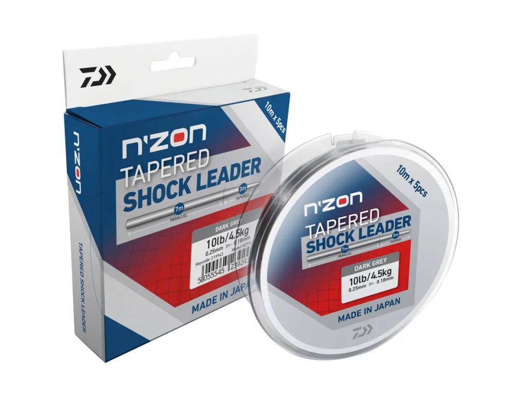 PRZYPON STRZAŁOWY DAIWA N'ZON SHOCK LEADER 0,22mm-0,30mm Ostatnie sztuki