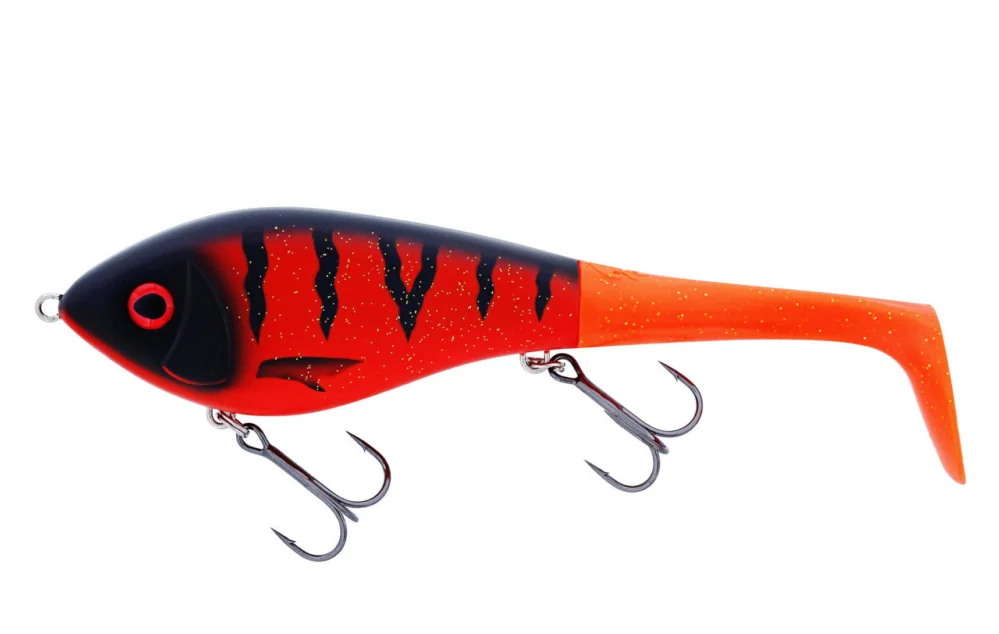 Hit cenowy JERK WESTIN SWIM TAIL HYBRID S 12cm/62g - FIRE