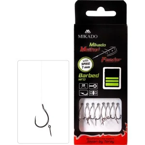 Szybka dostawa Haczyki przypony Method Feeder MIKADO z zadziorem 8szt Igła 10
