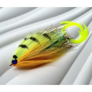 Hit sprzedaży Mucha szczupakowa Gajda Lures HYBRYDA 22cm FIRETIGER - 1szt.