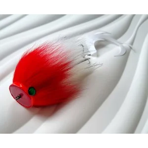 Mucha szczupakowa Gajda Lures MINI SMOK 21cm RED HEAD - 1szt. Szybka wysyłka