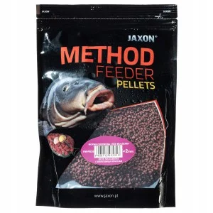 Ostatnia szansa PELLET JAXON METHOD 2MM MORWA CZERWONA 500G