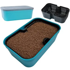 Tani Zestaw Drennan DMS Pudełko + Sito + Pellet Aller Aqua 2mm 1kg