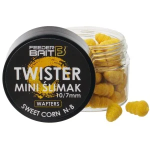 Najlepsza cena Mini Ślimak Twister Wafters Feeder Bait SWEET CORN & N-B