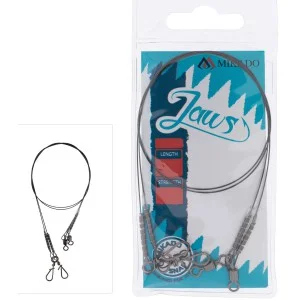 2x PRZYPON TYTANOWY MIKADO JAWS LIGHT 35cm/10kg Bezpieczne zakupy