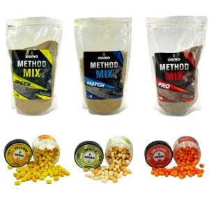 Zestaw Osmo Killer 3x Zanęta Method Mix + 3x Osmo Mini Wafters Kup teraz