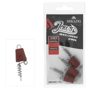WKRĘT DO PRZYNĘT MIKADO JAWS QUICK CHANGE SPIRAL - 20gr - 4.7cm - op.3szt. Oferta czasowa
