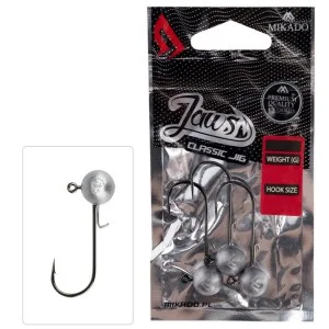 GŁÓWKA JIGOWA MIKADO JAWS CLASSIC 17.5g-5/0 BN - op.3szt. Dodaj do koszyka
