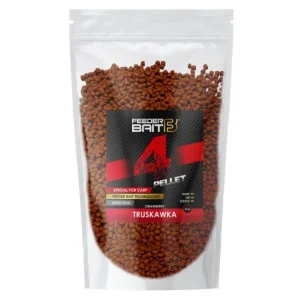 Pellet 4mm FEEDER BAIT Method Feeder Truskawka Ograniczona ilość