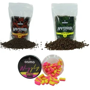 Oferta Zestaw Osmo Hydra Big Fish Pellet 6mm + 3/4mm + Osmo Wafters Wiggly Buggy