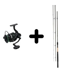 Zestaw Wędka Mikado Katsudo Distance Feeder 120g + Kołowrotek Mikado Toxy MF Nowość