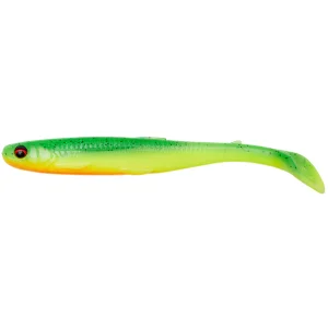GUMA SAVAGE GEAR SLENDER SCOOP SHAD 13CM 12G GREEN YELLOW Bestseller