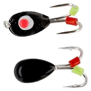Wyjątkowa oferta PRZYNĘTA MIKADO ICE BUG 4mm - CZARNO CZARNY - op.4szt.