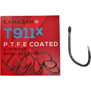 Szybka dostawa Haczyki Kamasan T911 X-Strong PTFE Coated - roz. 14
