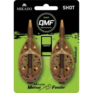 Do wyczerpania zapasów 2 x PODAJNIK KOSZYCZEK MIKADO METHOD FEEDER SHOT Q.M.F. L - 30g