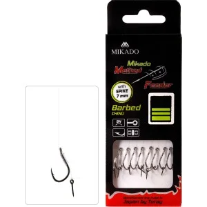 Haczyki przypony żyłka Method Feeder MIKADO 8szt Igła 10 Popularny