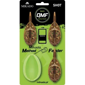 3X PODAJNIK + FOREMKA MIKADO METHOD FEEDER SHOT Q.M.F. SET L - 3x50g Wybór klientów