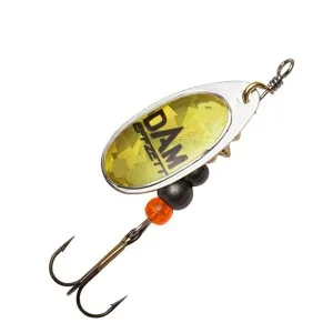 BŁYSTKA OBROTOWA DAM EFFZETT FLUO SPINNER ROZ.3 6G SINKING GOLD PRISMA Nowy