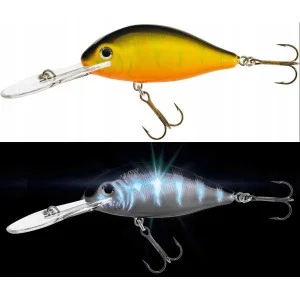 Hit cenowy Wobler Jaxon Holo FIGHTER SDR UV 9cm 16g VU-FA9SDROT