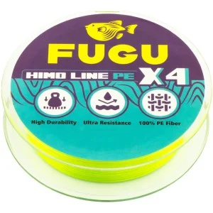 Szybka wysyłka PLECIONKA FUGU HIMO LINE PE X4 0,06mm FLUO GREEN 120m