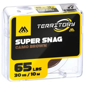 PLECIONKA PRZYPONOWA MIKADO SUPER SNAG - 65lbs/10m - BRĄZOWY CAMO Wybór klientów