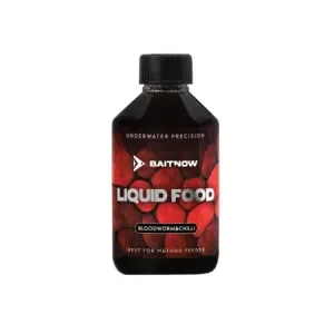 LIQUID METHOD FEEDER BAITNOW LIQUID FOOD BLOODWORM & CHILLI 250ml Dostępne od ręki